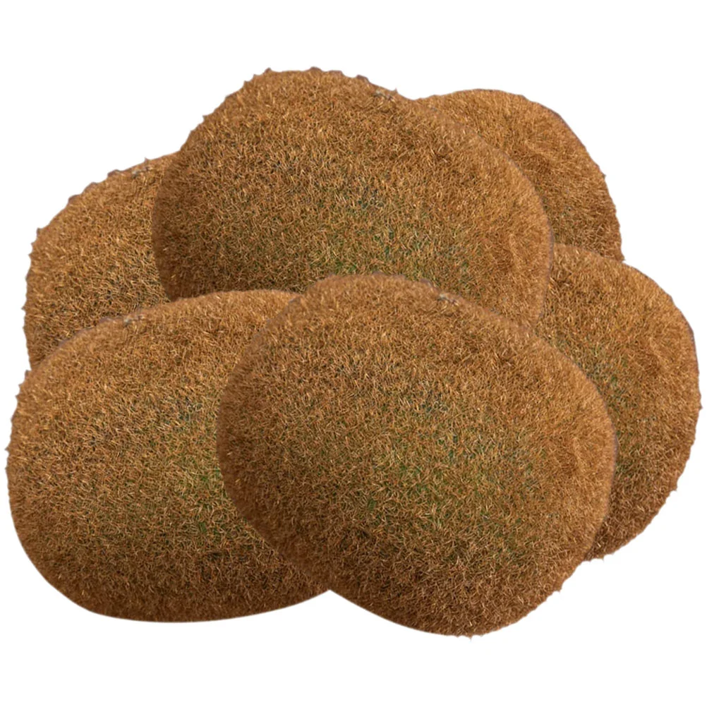 6 Pcs Vivid Kiwifruit Props Simulation Decor Imitation Adornment Layout Scene Fake Models Decorate Ornament Artificial Desktop