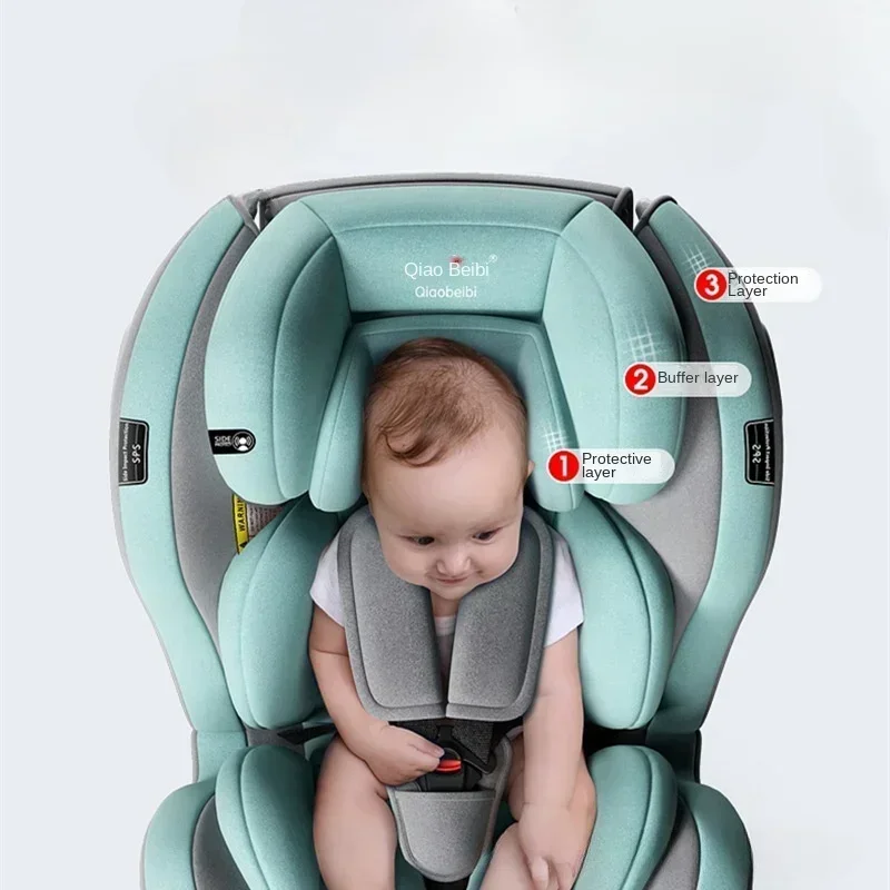 Siège de sécurité universel pour enfants, siège de voiture pour bébé, chaise portable simple rotative, 0 ans, Louvain, 360