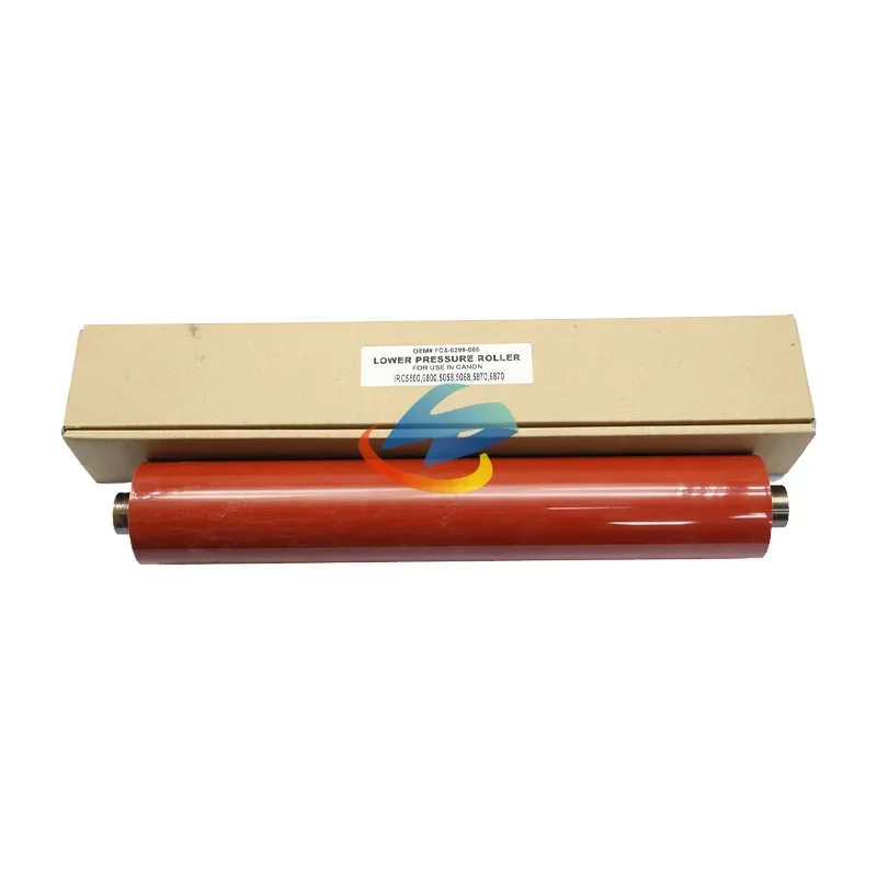 

1PCS IR5800 Lower Fuser Sleeved Roller for Canon IR C5800 C6800 C5058 C5068 C5870U C6870U Pressure Roller High Quality