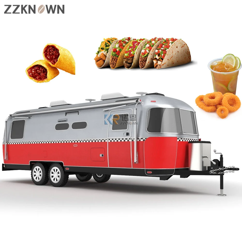 Fast Oem Air stream Street Vintage Pizza Trailers Concession Retro Mobile Coffee Trucks