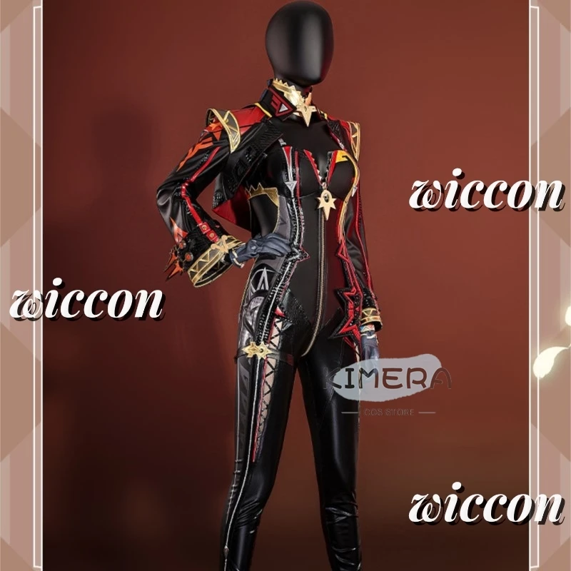 Genshin Impact Mavuika Cosplay Costume pour femme, Pyro Archon Game, Imbibé, Sexy Uniform, Halloween Party, Py Play Outfit