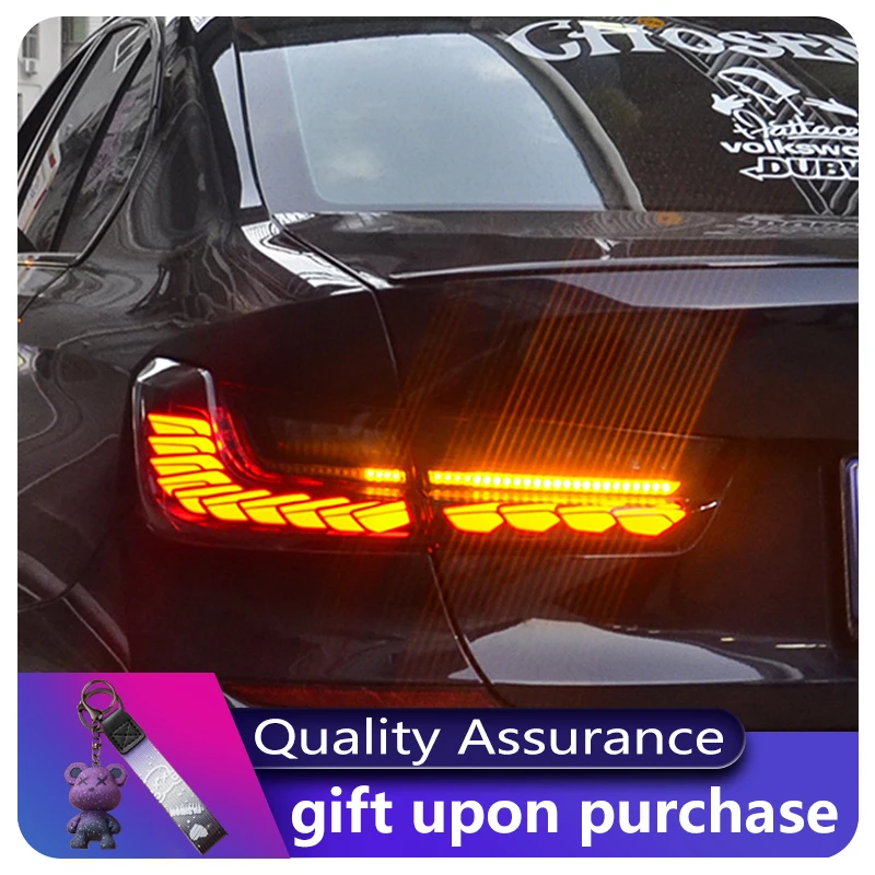 Car Styling For BMW 3 Series G20 G28 320 325 330 Rear Lamp 2018-2023 DRL Taillight Highlight LED Bulbs Reverse Auto Accessories