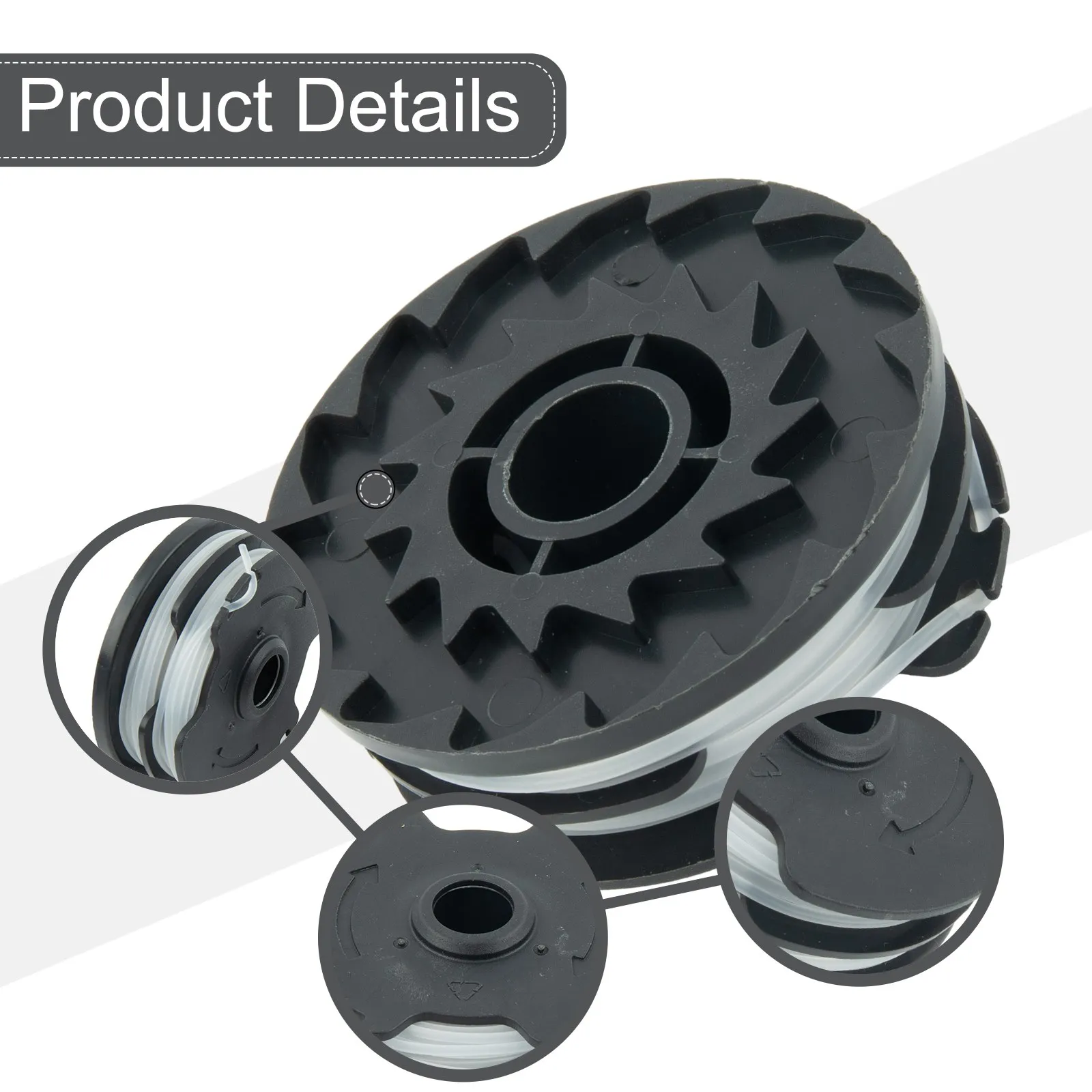 Thread Spools For LIDL For Parkside Cordless Grass Trimmer PRTA 20-Li A1/B2/C3 Garden Tool Replacement Part Cordless Lawn Mower