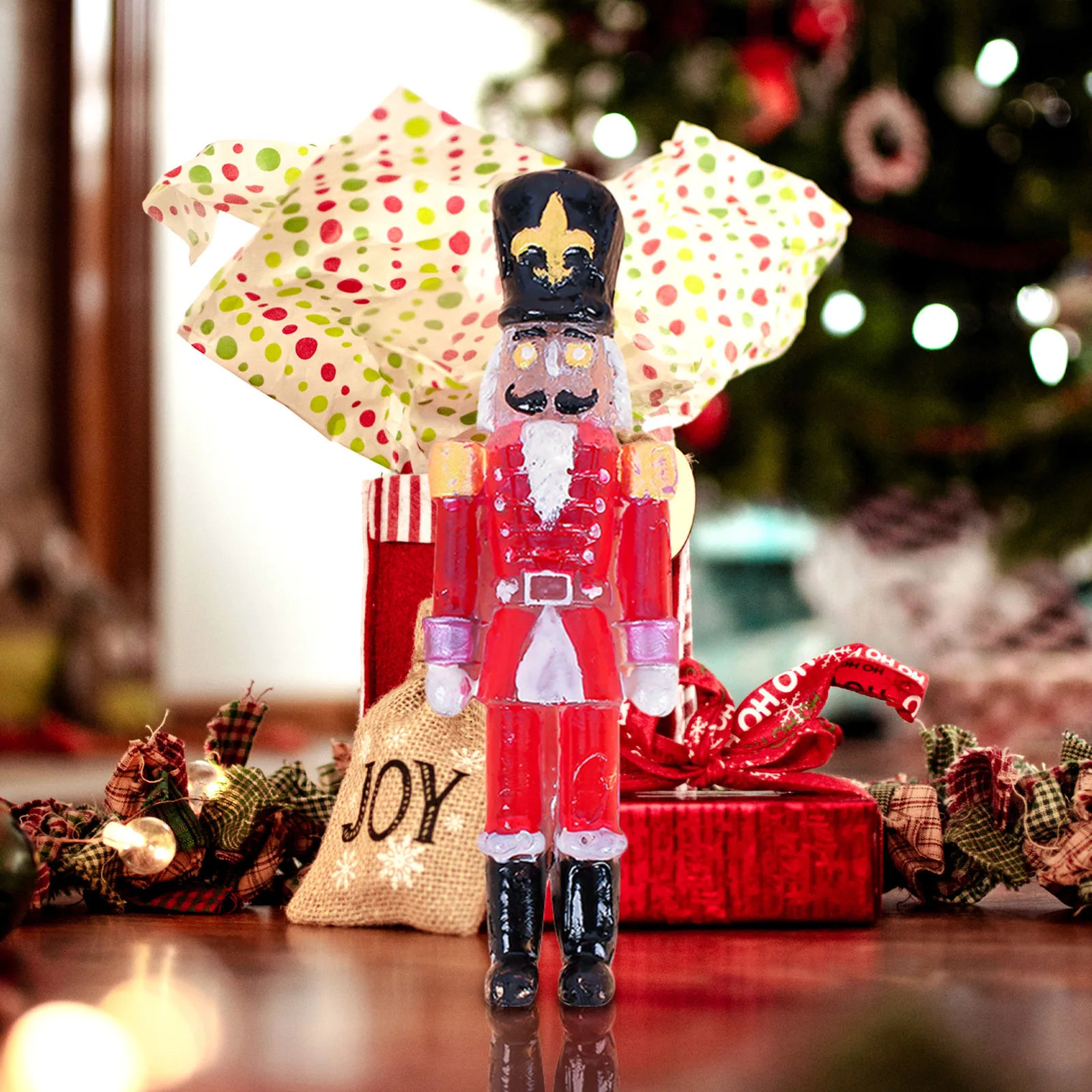 

2Pcs Nutcracker Soldier Christmas Silicone Mold Wear Resistant Craft Mold for DIY Xmas Ornament Making Christmas Silicone Molds