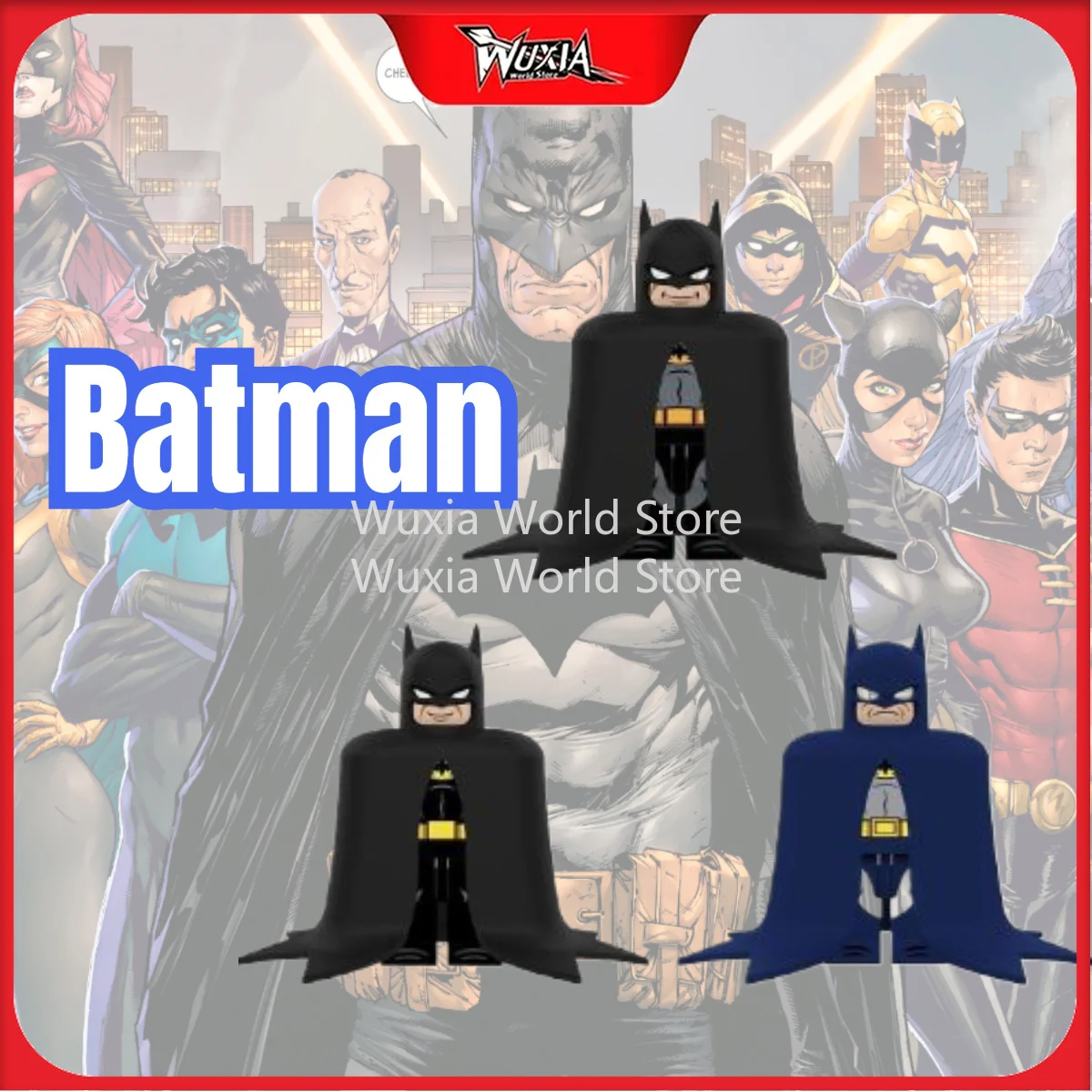 

Batman 4.5CM Building Blocks 3 Styles Action Mini Figures in Stock New Movie Model Bricks Desktop Ornaments Assembly Toys
