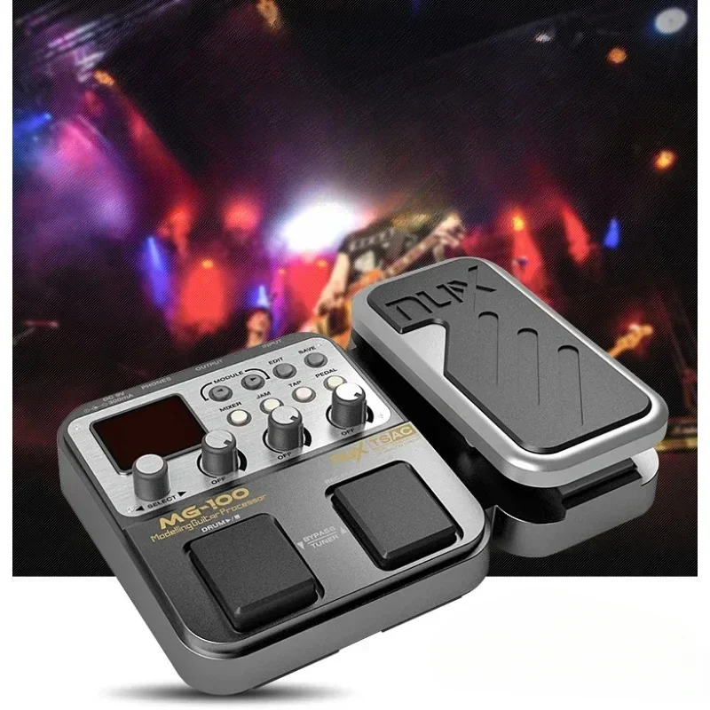 Guitar Effect MG-100 Drum Machine Guitar Pedal Effect Box Mode Accessories Multi-Function Processor Drum Tuner