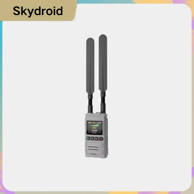 

Skydroid S12-8G Drone Detector 8GHz 5km Range 6000mAh Handheld, Anti-Drone Security System for Russian English Users