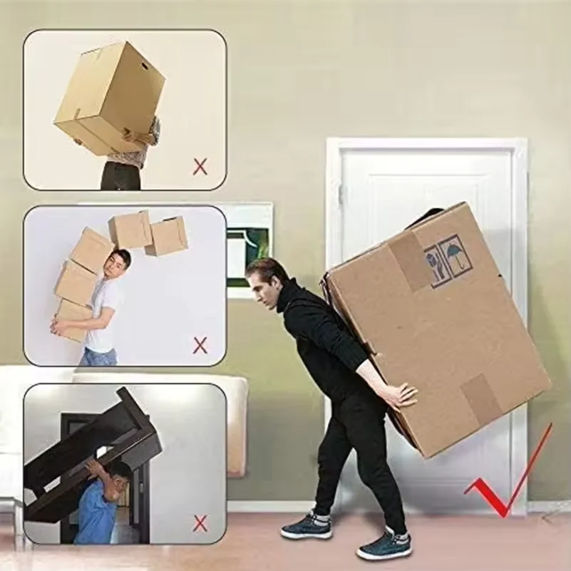 أشرطة متحركة ورفع قابلة للتعديل لشخص واحد، حزام رفع وتحريك فردي للأشياء السائبة لشركة المكاتب المنزلية