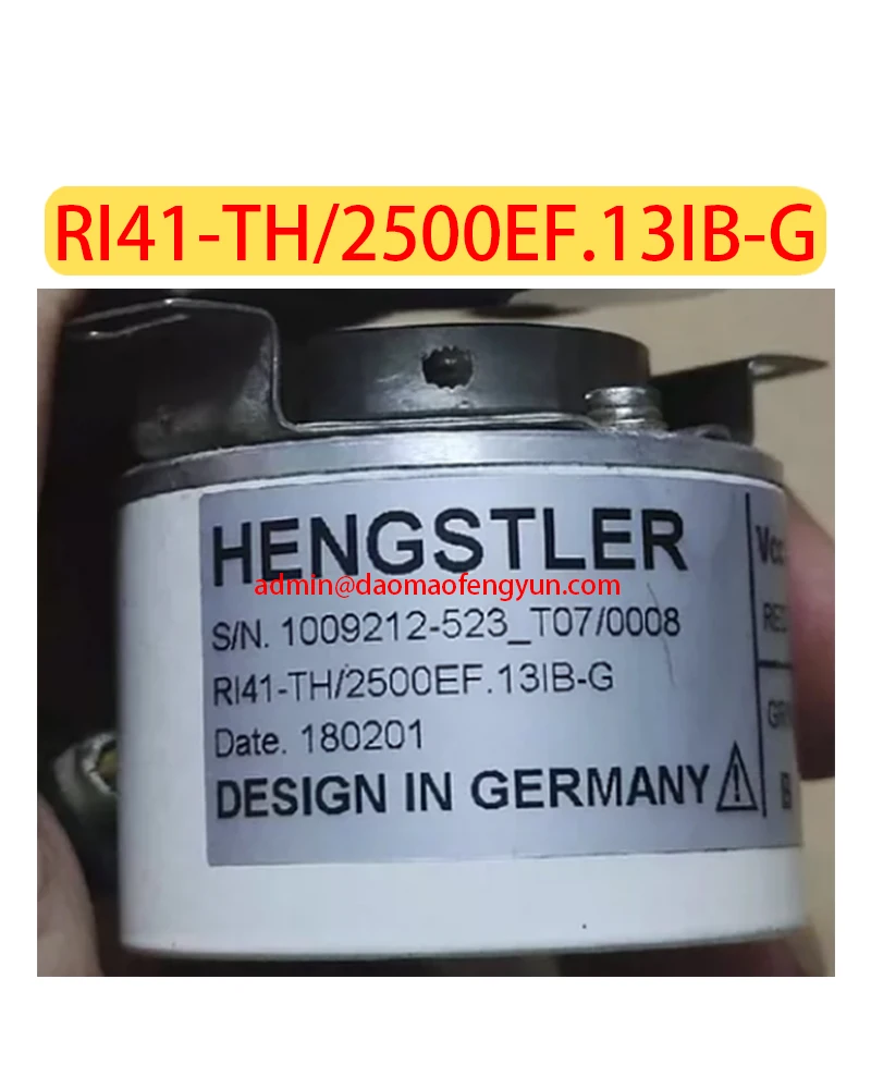 Original Genuine RI41-TH/2500EF.13IB-G Second hand Encoder，Bore size 10mm，RI41 TH 2500EF.13IB G，Fast shipping