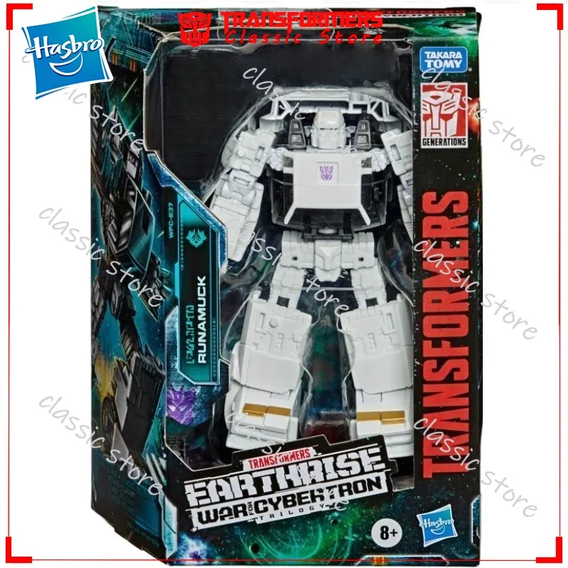 Op voorraad Klassieke Hasbro Transformers Speelgoed Oorlog voor Cybertron: Earthrise WFC-E37 Runamuck Cybertron Autobots Actiefiguren
