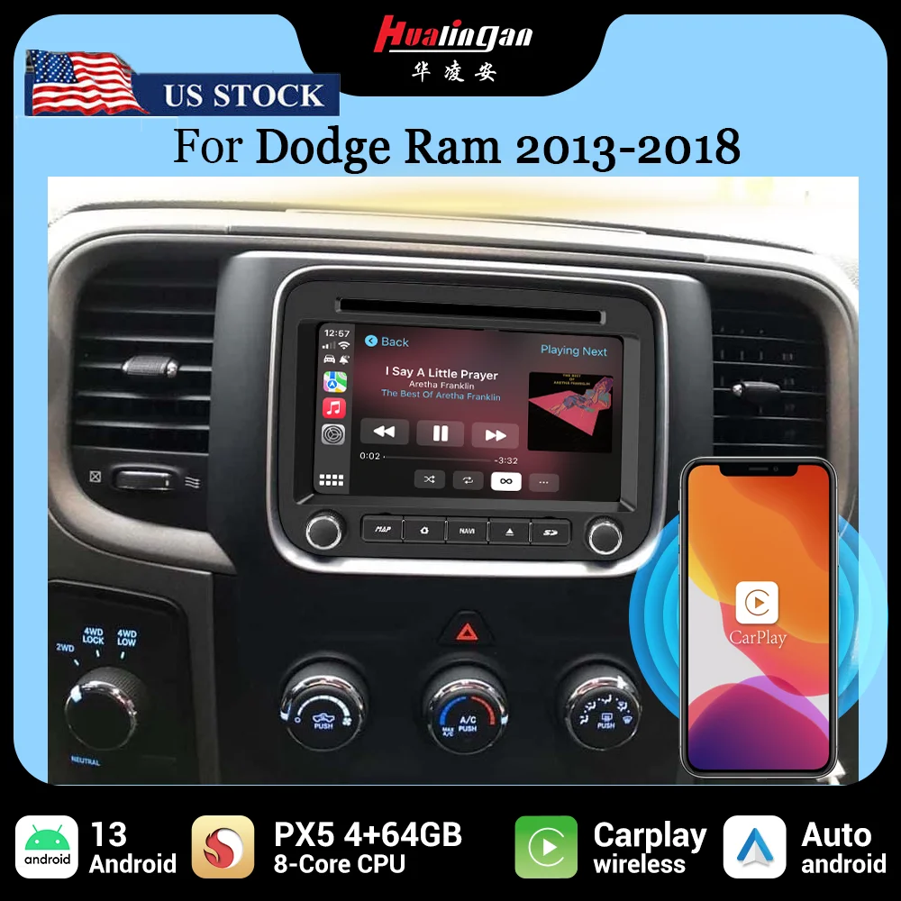 Stereo for Dodge Ram 1500 Touch Screen Radio 2500 2500 4500 Upgrade 7 