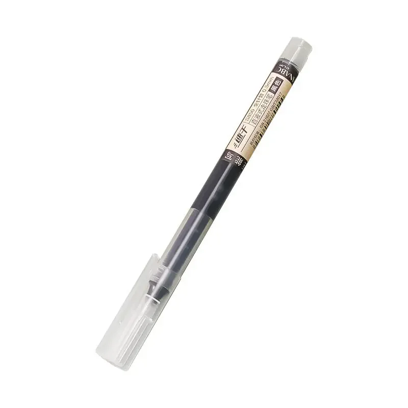 Large Capacity Liquid Ink Rollerball Pens 0.5mm Black Red Blue Green Purple Student Writing Quick-drying Learning Office Gel Pen image 6