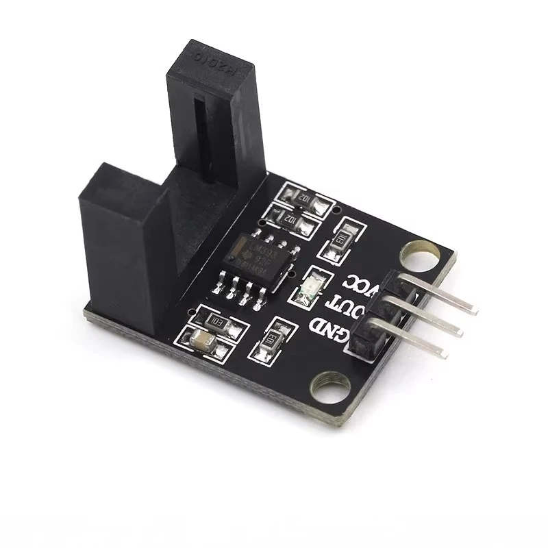 Beam photoelectric sensor Electric counter module LM393 motor count speed sensor module test module groove coupler module