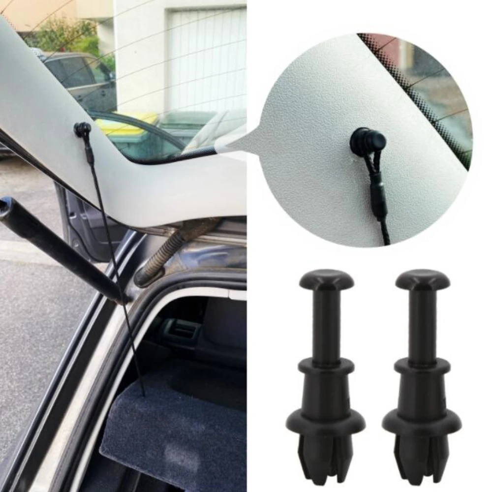 2pcs Boot Trunk Parcel Shelf Strap String Clips Tray String Hanger Pivot Hook For Volkswagen GOLF 5 Mk6 Tiguan Polo UP T-CROS