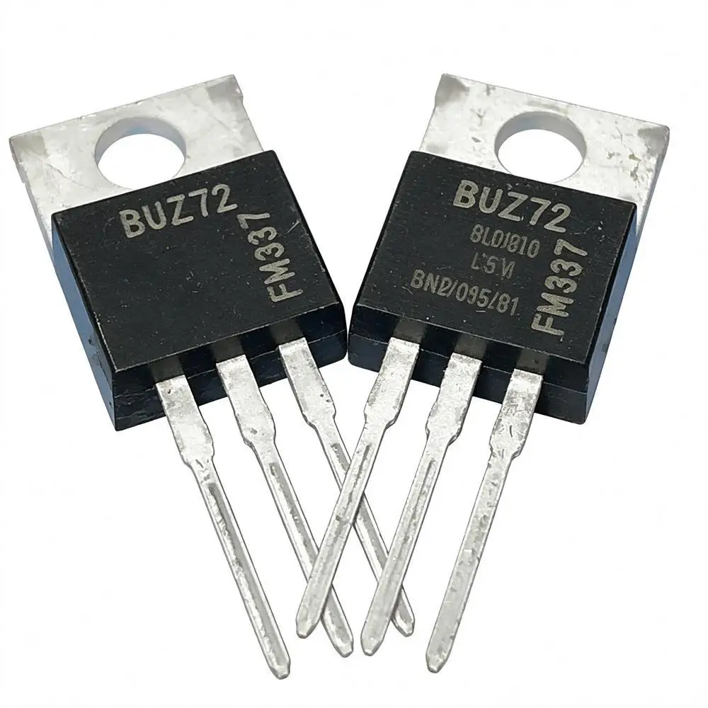 5PCS BUZ72 100V 10A WML20N65C2 OSG60R096PS LM340T-12 KIA7912PI LD1117V33