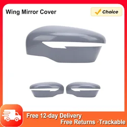 Wing Mirror Cover Rearview Mirror Primed Protective High Toughness Wing Mirror Cover Replacement for Qashqai J11 2013 to 2021