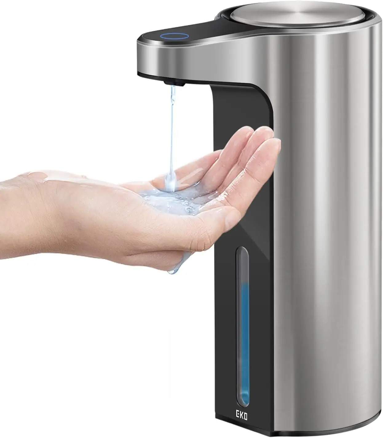 

Aroma Touchless Automatic Soap Dispenser for Kitchen and Bathroom, Liquid Hand Soap Dispenser, Water-Resistant and Rechargea