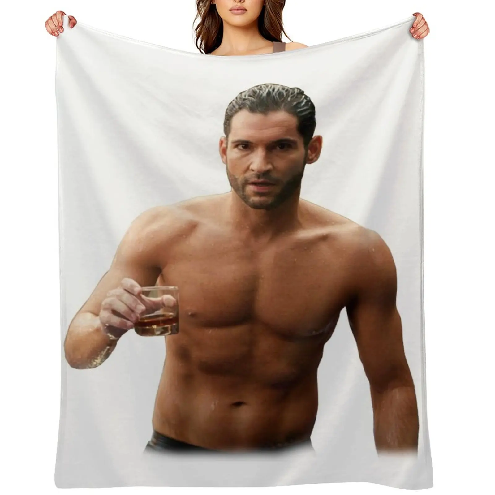 

Tom Ellis Throw Blanket christmas decoration Bed covers Luxury Brand christmas gifts Blankets