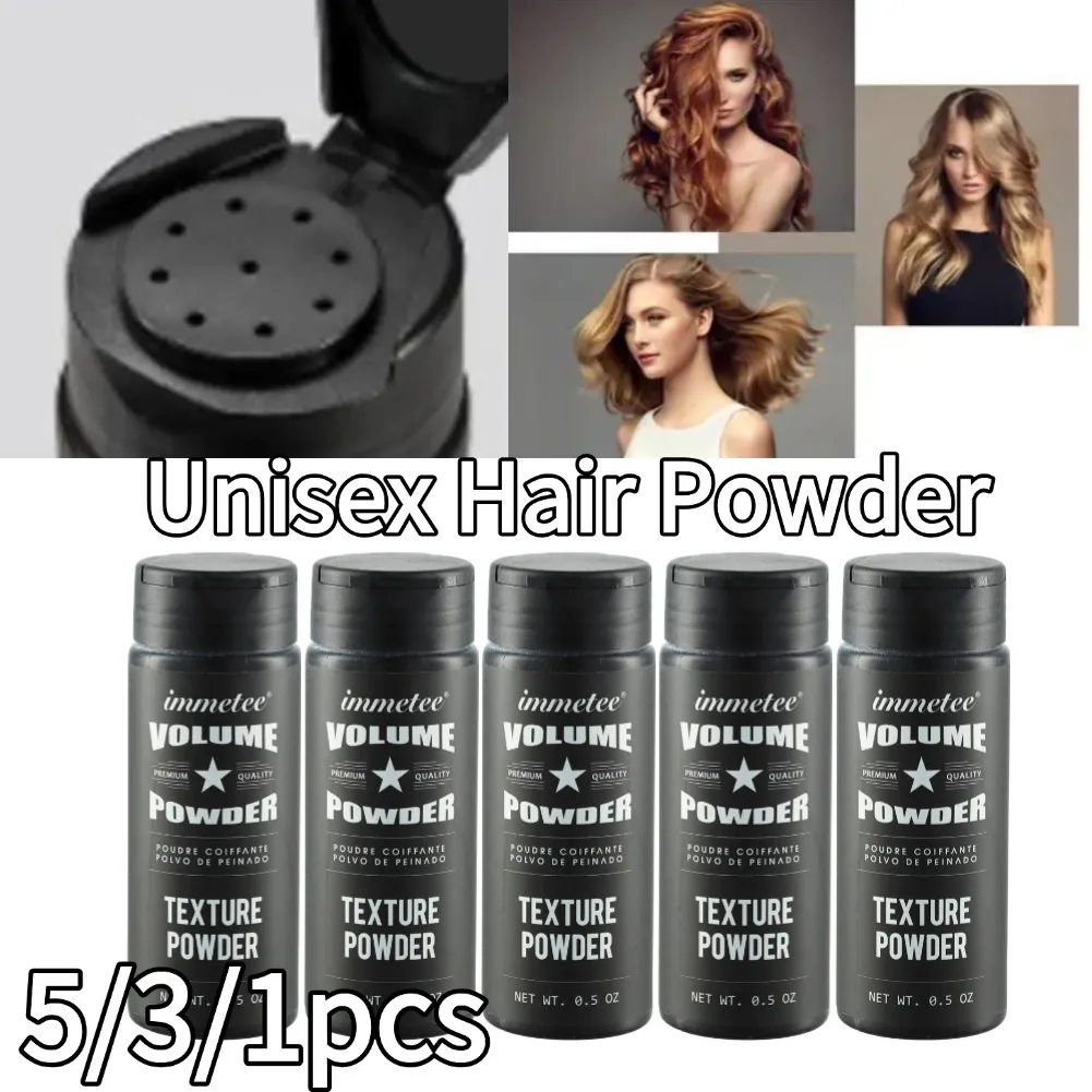 5/3/1pcs Unisex Hair Fluffy Powder Increase Hair Volume Powder Refreshing Volumizing Hair Design Styling Powder For Women Men