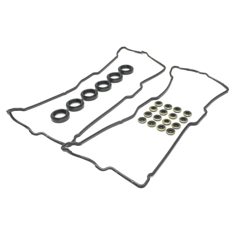 

A09E-Valve Cover Gasket Set 3VZFE 5VZFE For Toyota Tacoma Camry T100 Lexus 3.0 3.4 1992-2004 Spark Plug Tube Seals Kit