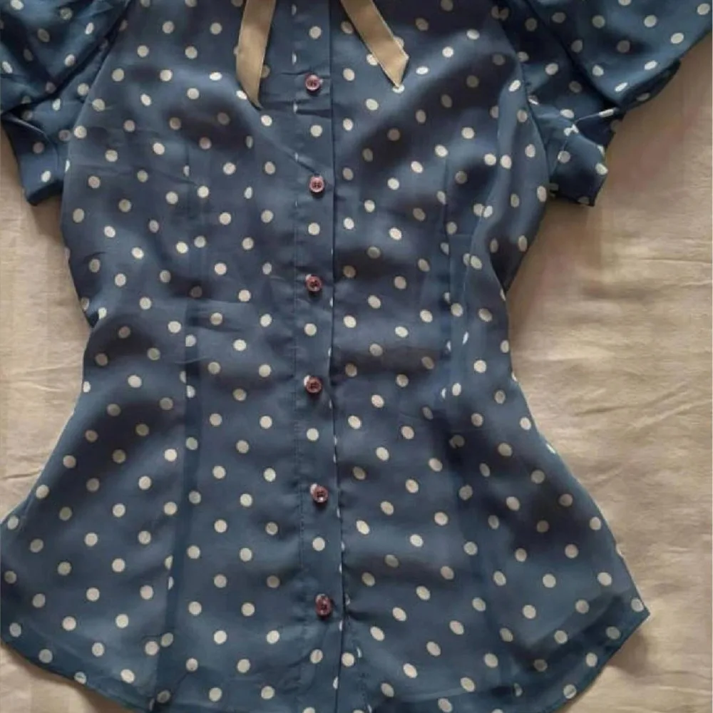 Aesthetic Y2k Crop Top 2000s Women's T Shirt Harajuku Korea Slim Polka Dot Short Sleeve Punk T Shirts Femme Bow Graphic Tee Tops