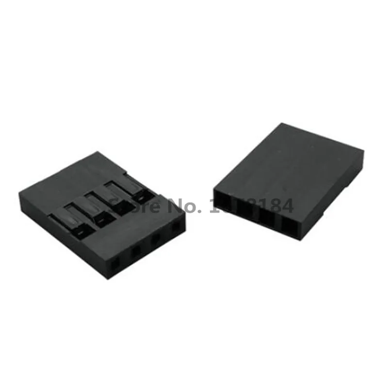 50 sztuk Dupont plastikowa powłoka wtyczka 2.54mm jeden rząd złącze Dupont 1P/2P/3P/4P/5P/6P/7P/8P/9P/10P obudowa — zdjęcie 6