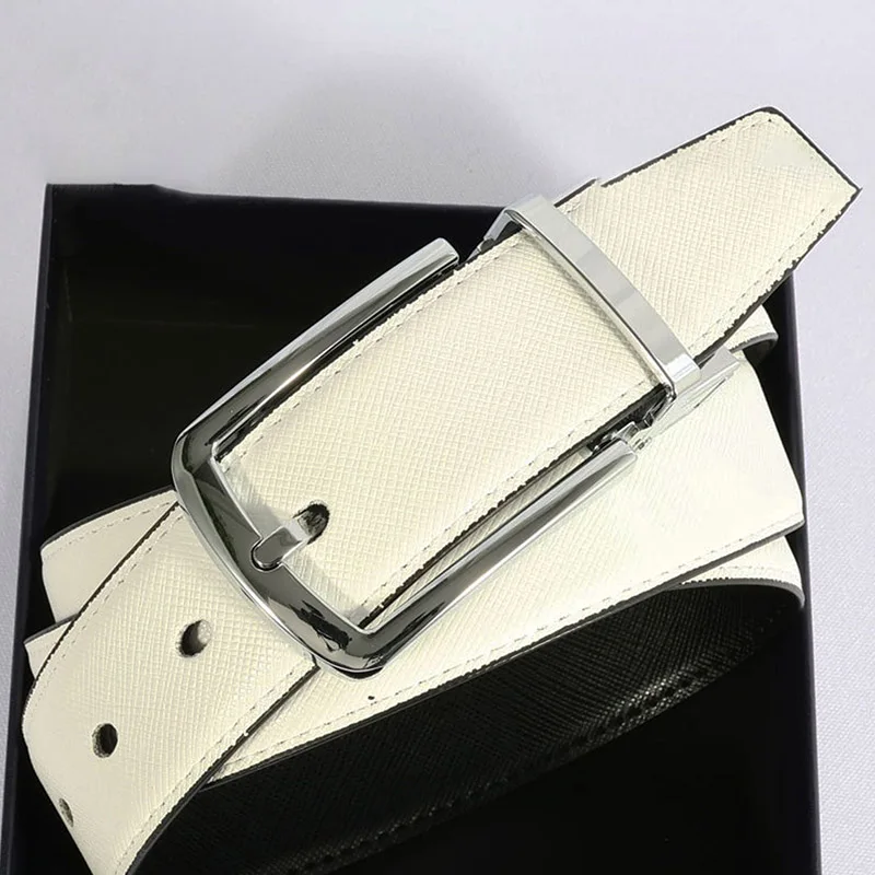 

2024 New Genuine Leather Needle Buckle Belt Korean Edition High End Fashion Men's And Women's Business Travel Versatile Belt