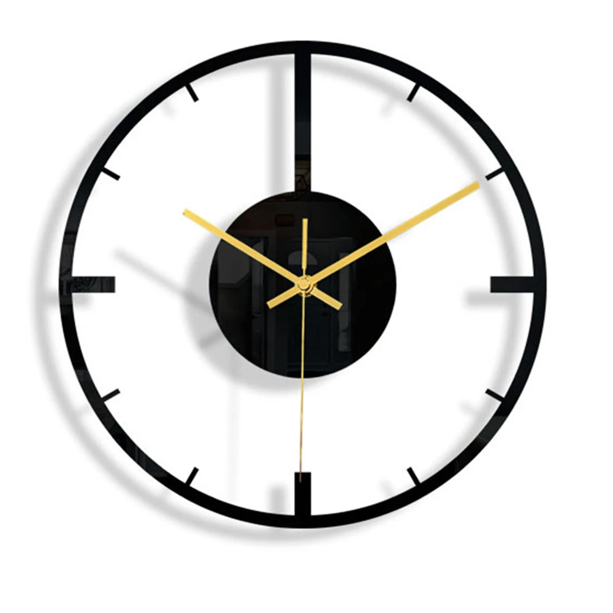 Bedroom Aesthetic Non-Ticking Clock Silent Non Ticking Wall Clock Battery Operated Clock Decorative Clock Peaceful Environment