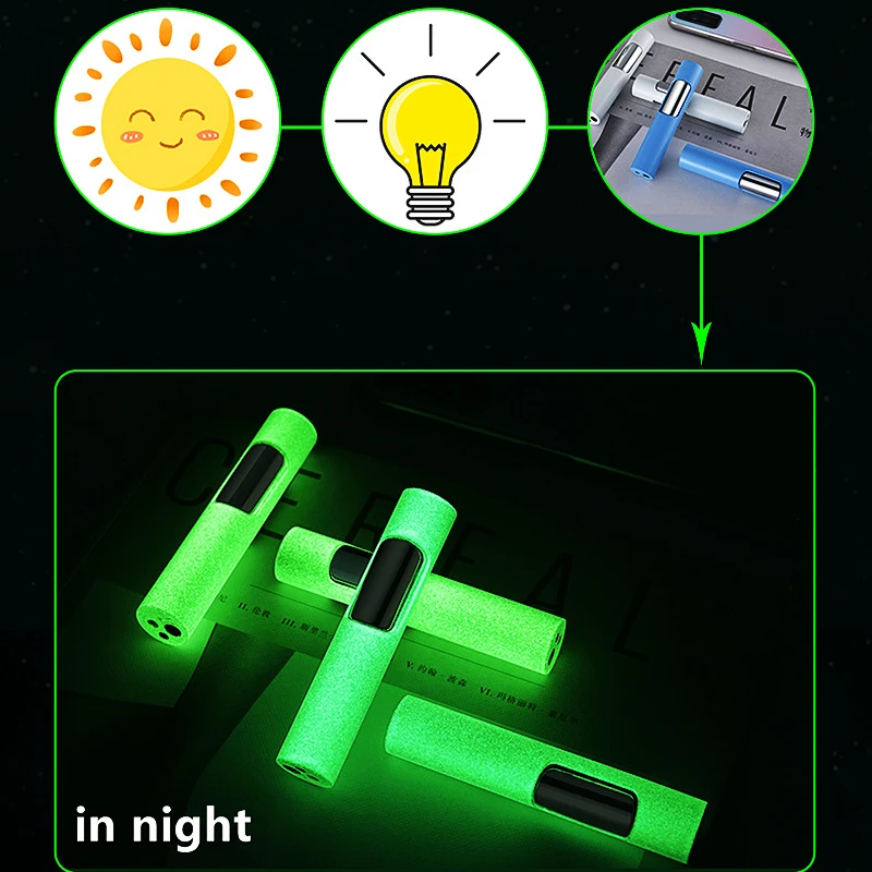 Encendedor luminoso a prueba de viento para cigarro, pistola pulverizadora de butano, recarga de Metal, Gadgets para regalo, nuevo