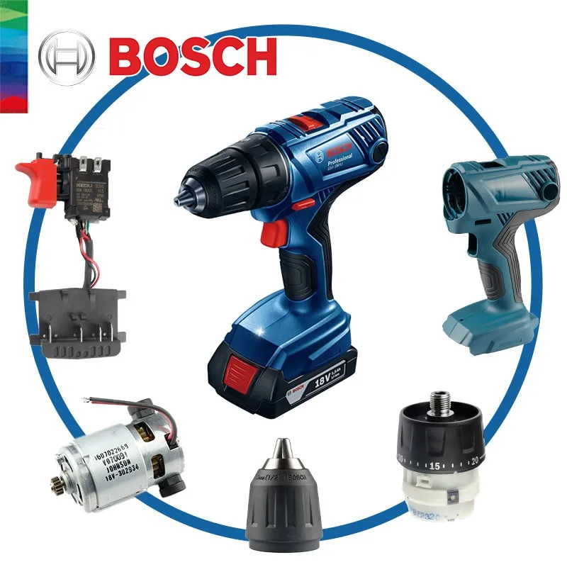 Bosch GSB 180 GSR 180 Electric Impact Drills Switches Collets Housings Clutches Motors Replacement Power Tool Accessories Part