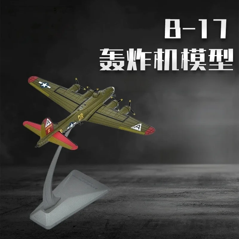 1/200 Scale Model Airplane Us Military B-17 Aircraft Model Simulated Bomber Alloy Fighter Model Home Decoration Gift