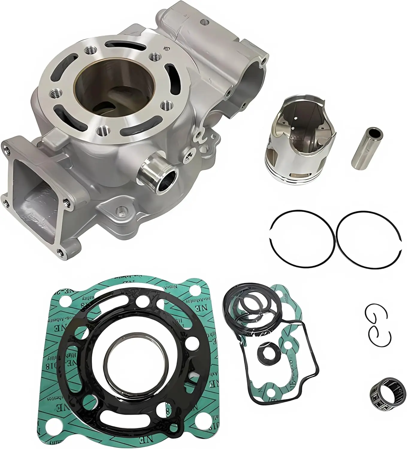 Kit de Reconstrucción de Cilindro y Pistón STD de 48.5mm para Motocicleta KAWASAKI KX 85 KX85 2006-2013 11005-0052 13001-0006 Motoblock