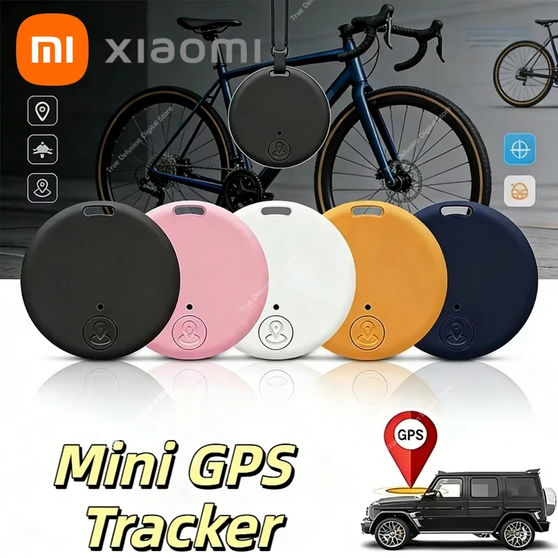 

Мини-GPS-трекер Xiaomi с функцией защиты от потери, Bluetooth 5.0, для отслеживания домашних животных, детей, сумок, кошельков, совместим с iPhone, Xiaomi Smart Finder Locator