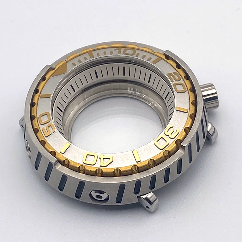 Mod Seiko Tuna Canned Watch Case NH35 NH36 Case Fit For NH35 NH36 4R35 4R36 7S Movement Sapphire Glass Crystal  Tuna Case