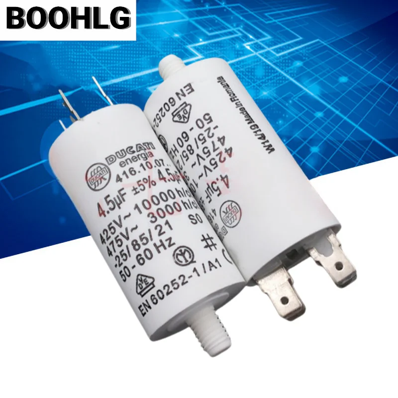 ドゥカティモーター始動コンデンサ、45uf、425v、4161007、475v、1個