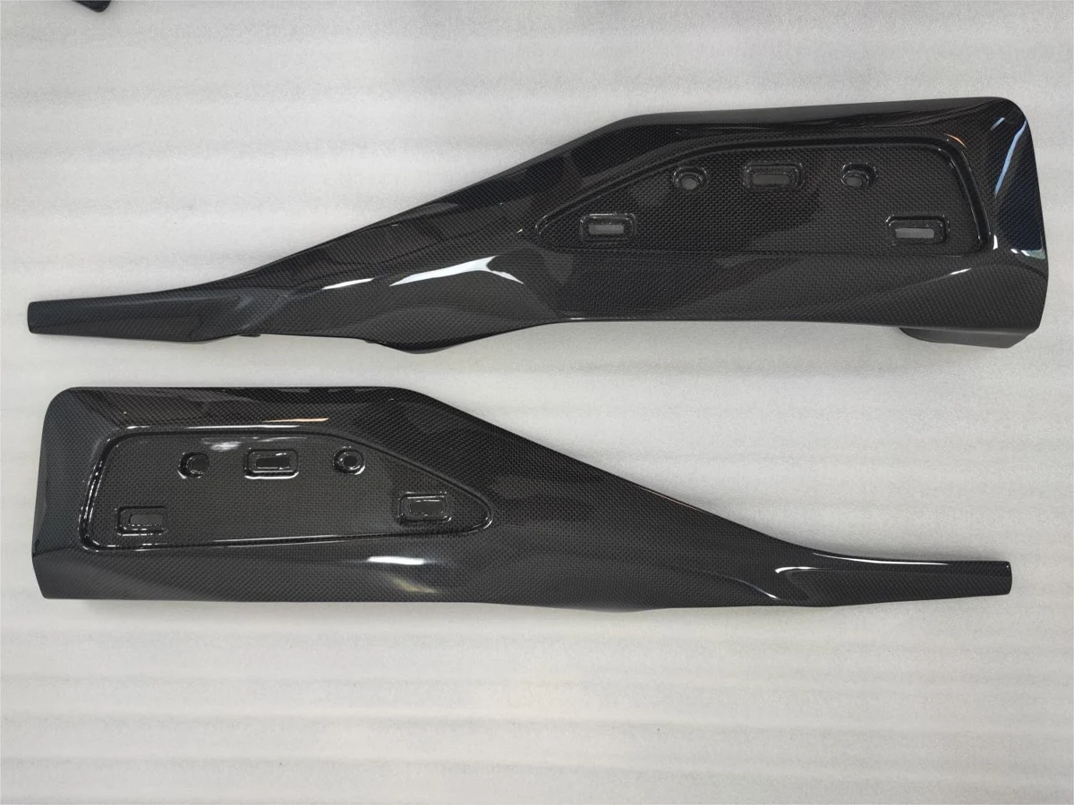 OEM Style Dry Carbon Fiber Car Interior Shift Center Control Panel for Ferrari SF90