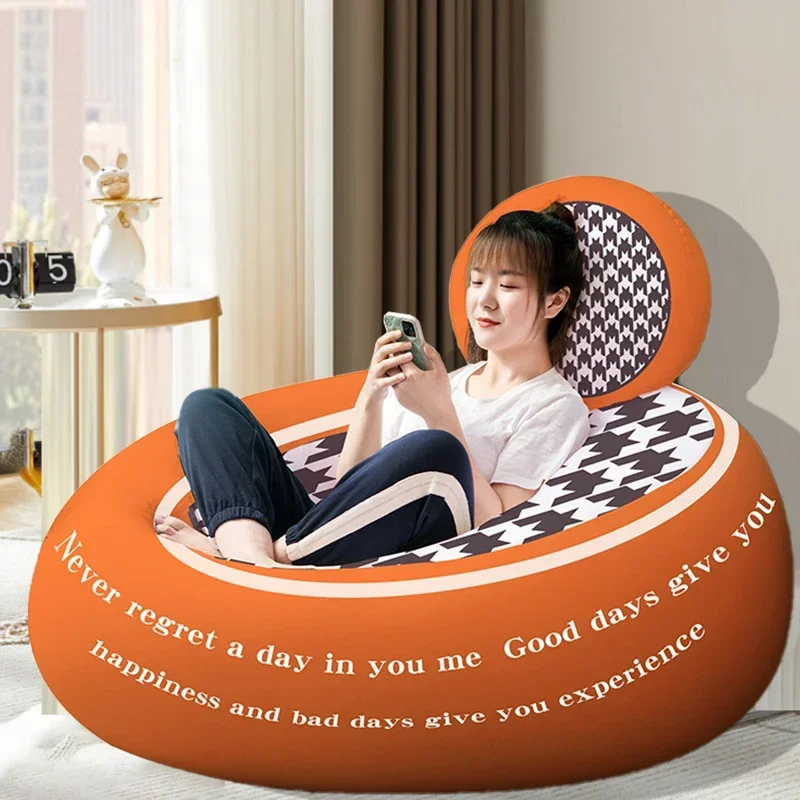 Lazy sofa can lie down and sleep in bean bag balcony, leisure chair can lie down, single tatami small children's bedroom