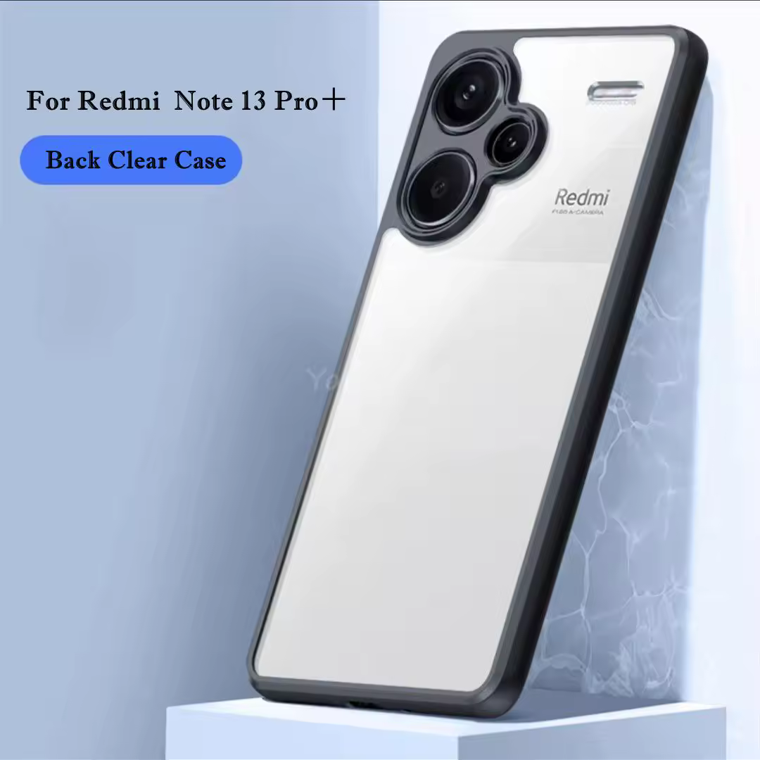 Para Redmi Note 13 Pro Plus 5G Funda Redmi Note 13 Pro + Funda Coque duro transparente PC carcasa a prueba de golpes Redmi Note 13 Pro Plus