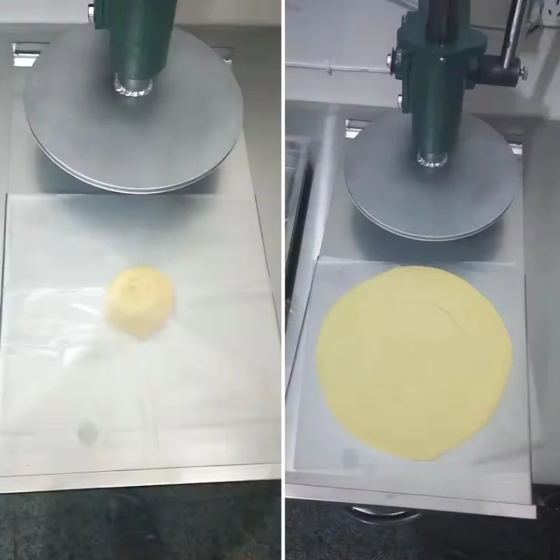 unique Hand Press Grab Cake Squeezing Machine Kitchen Manual Dough Round Presser Pizza Pastry Pressing Maker