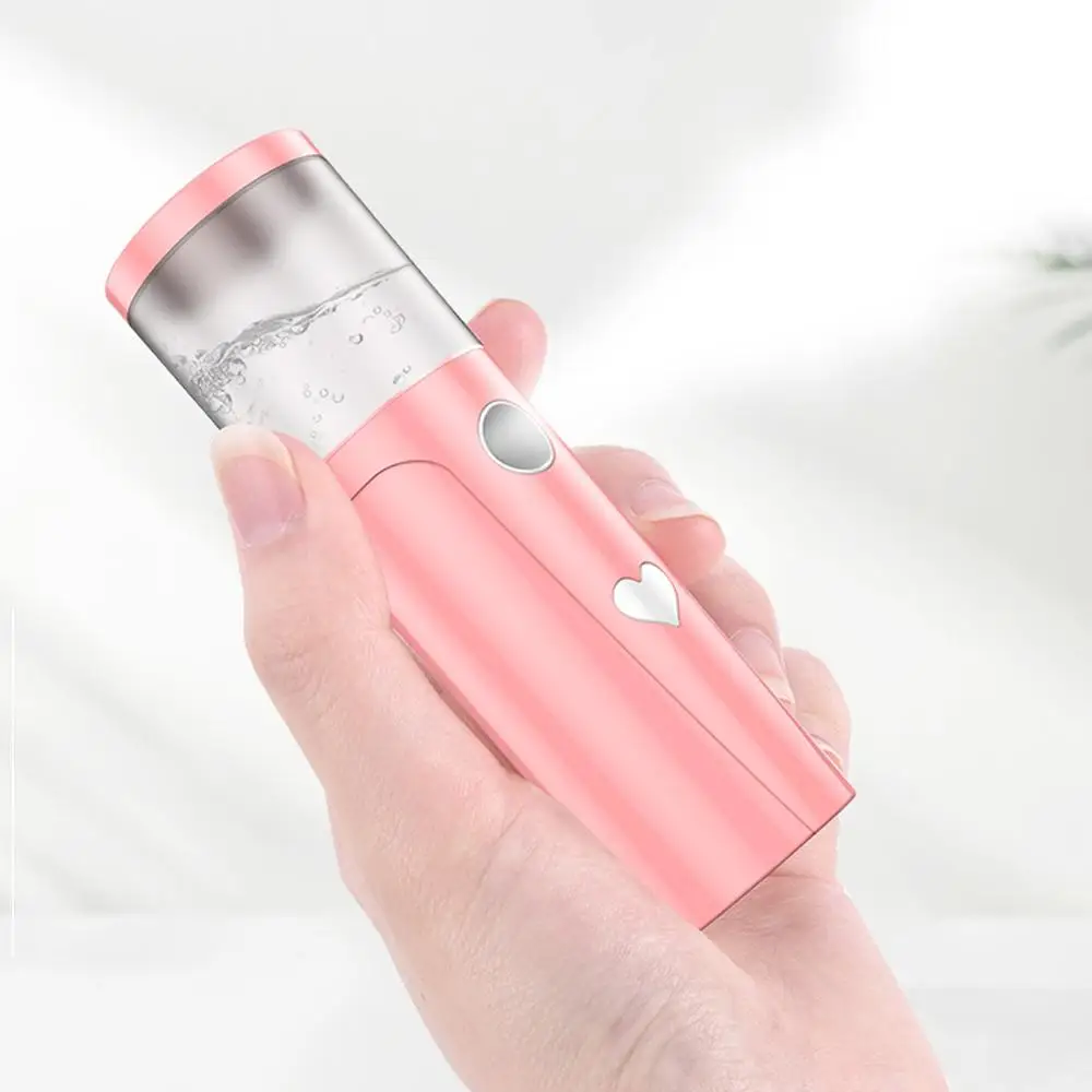 30Ml Nano Mist Spuit Gezicht Cooling Gezicht Spuit Usb Oplaadbare Draagbare Luchtbevochtiger Vrouwen Schoonheid Hydraterende Skin Care Tool