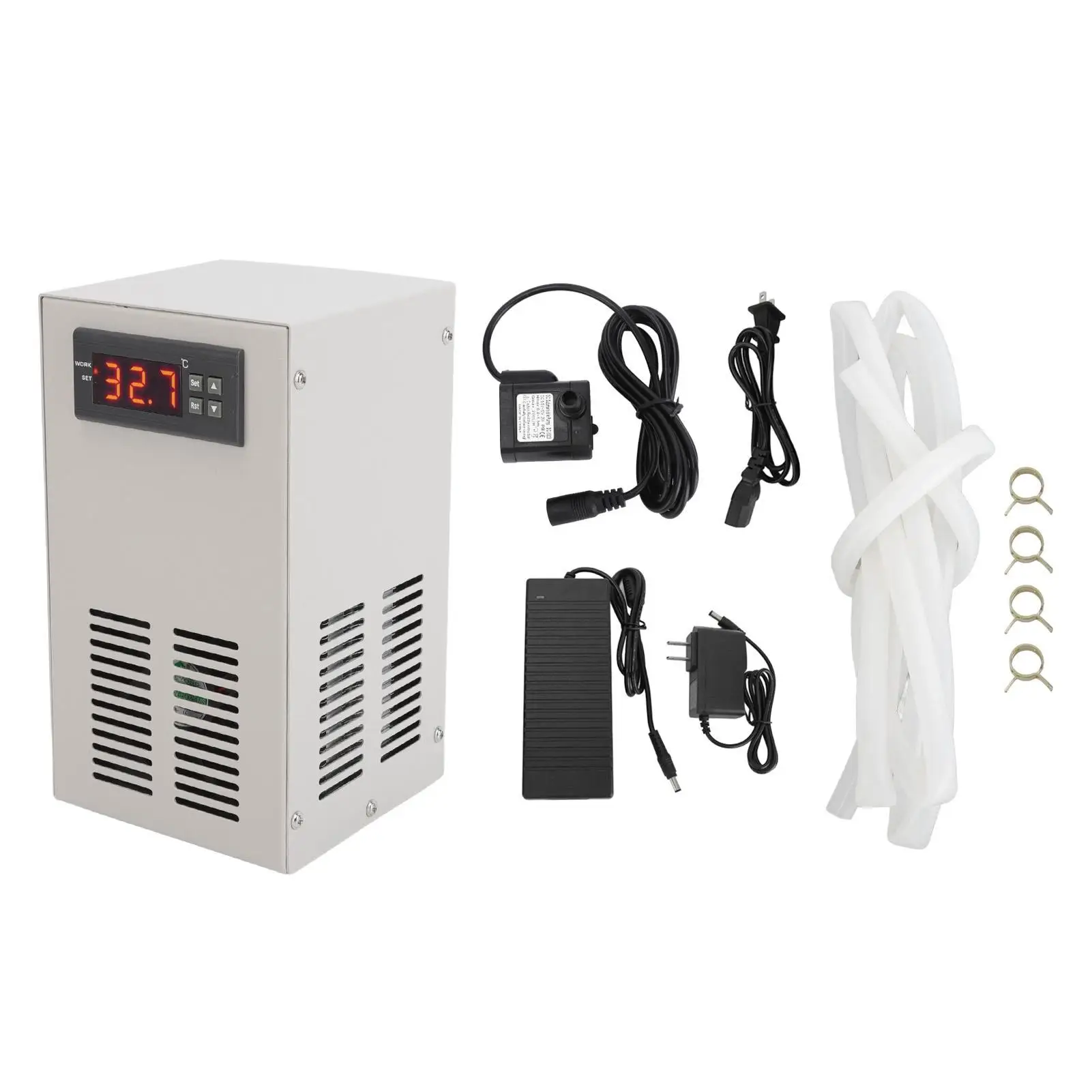 

for 20l Aquarium Chiller with Stable Temperature Control - US Plug 100-240V for freshwater Fish Tank Cooling & Heating