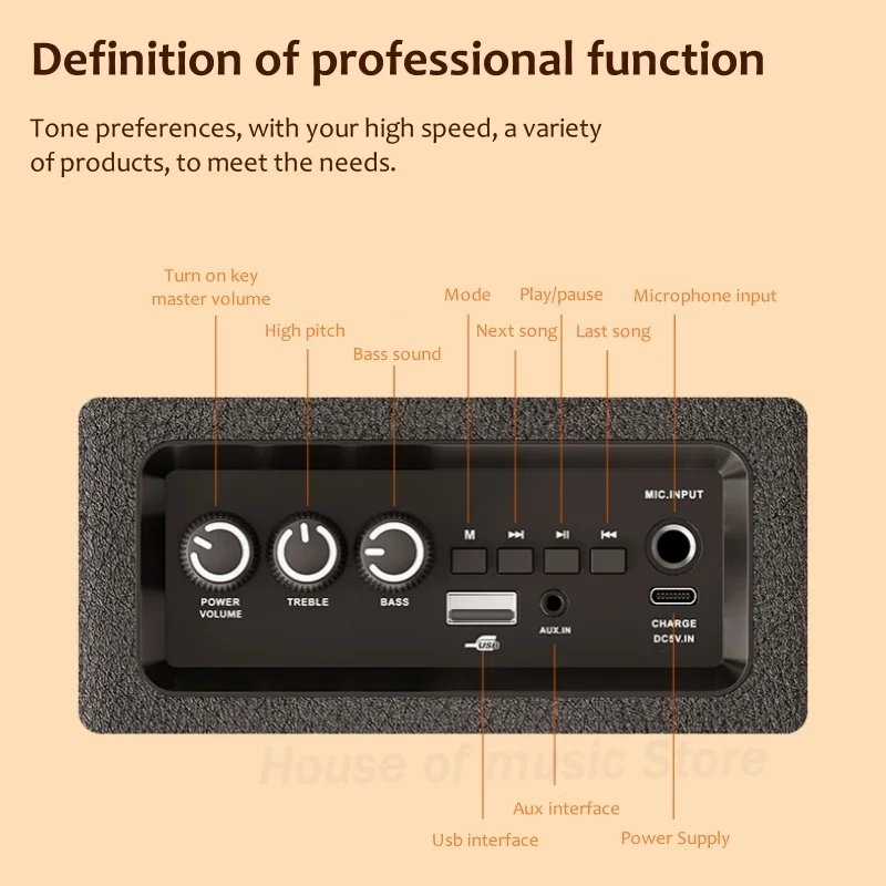 ミニカラオケK08レトロスピーカー,クラシック音楽プレーヤー,ステレオサウンド,ポータブル装飾,旅行,BT 5.0
