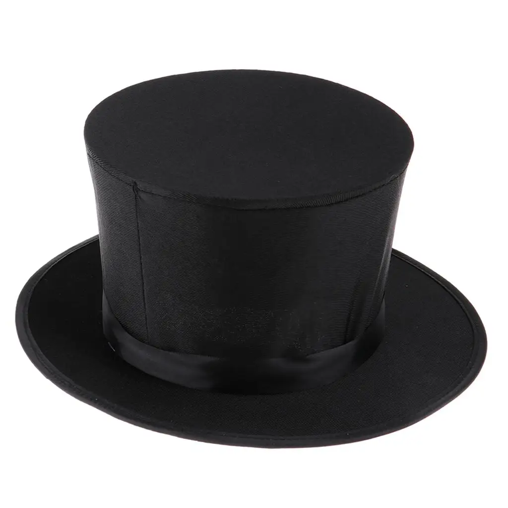 Collapsible Top Hat Magician Stage Props Perform Accessories