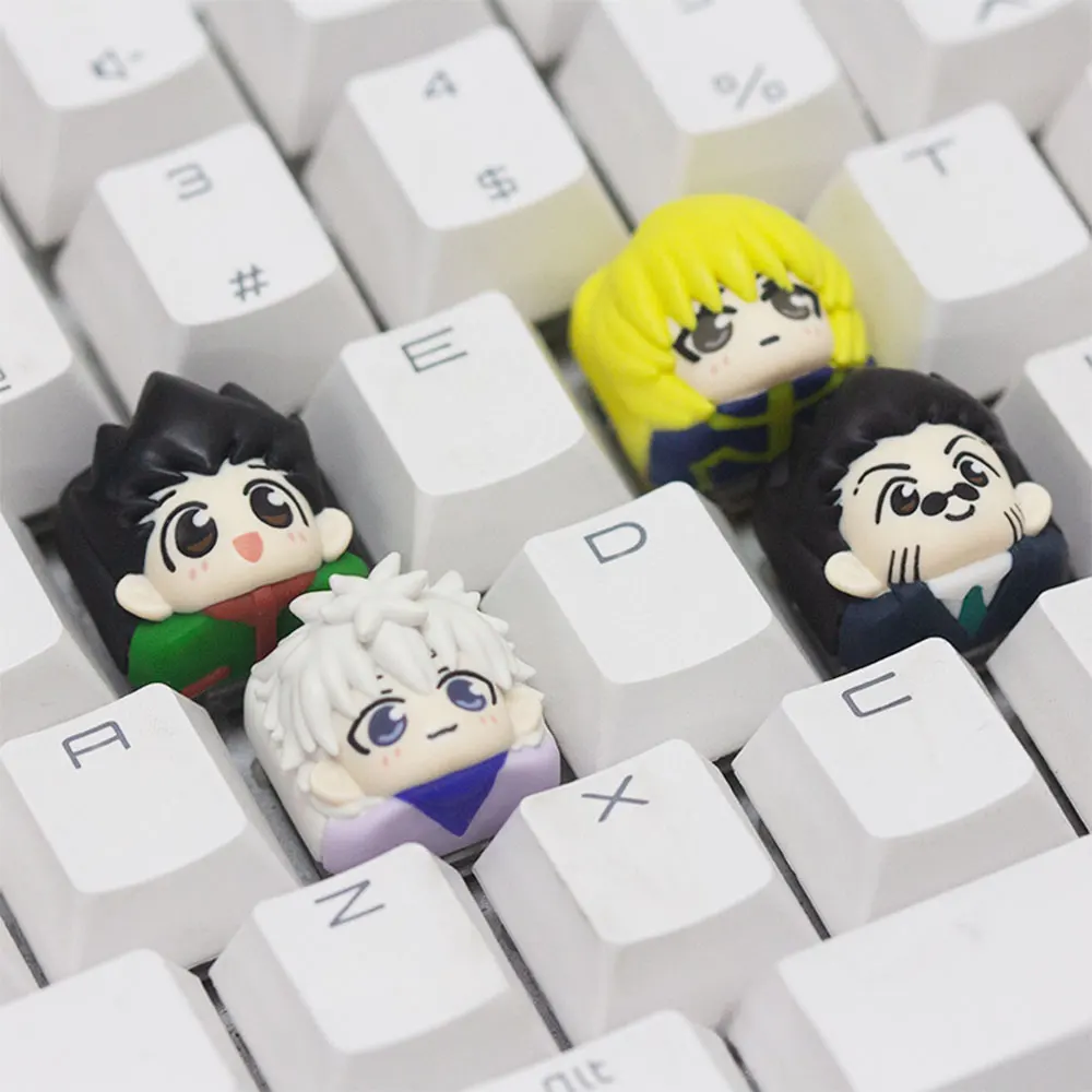 Pixiv الكرتون كيكابس أنيمي شخصية مادة الراتنج Esc مفتاح استبدال Keycap للوحة المفاتيح الميكانيكية #1