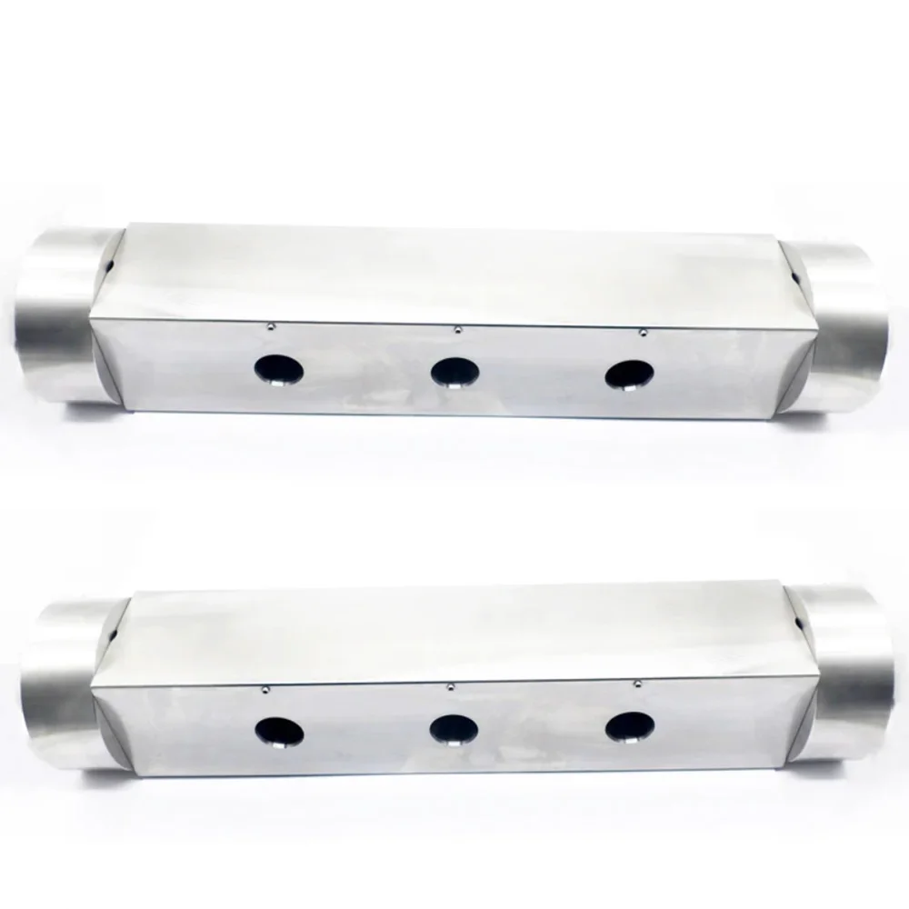 

Waterjet Cutting Head Pressure Manifold Block Assy With Port Adapters 301351 Water Jet Intensifier Pump Parts Manifold Assembly