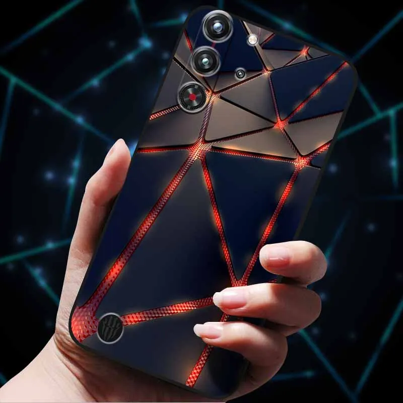 For ZTE Nubia Red Magic 10 Pro Plus Case 10Pro Luxury Fashion Soft Silicone Phone Case For ZTE Nubia Red Magic 10 Pro Cover Para