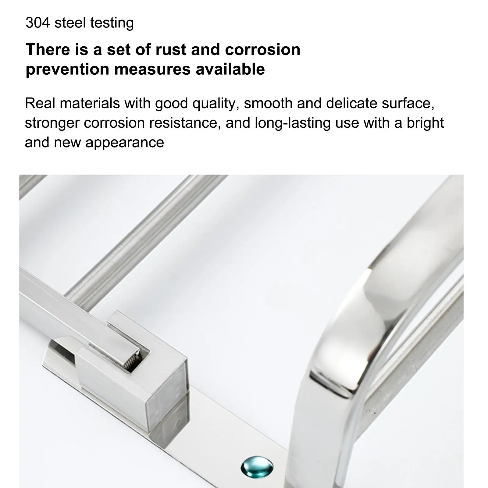 منشفة رف منشفة حامل للحمام جدار الفولاذ المقاوم للصدأ منشفة الجرف الحمام منشفة رف الحائط للحمام مرحاض