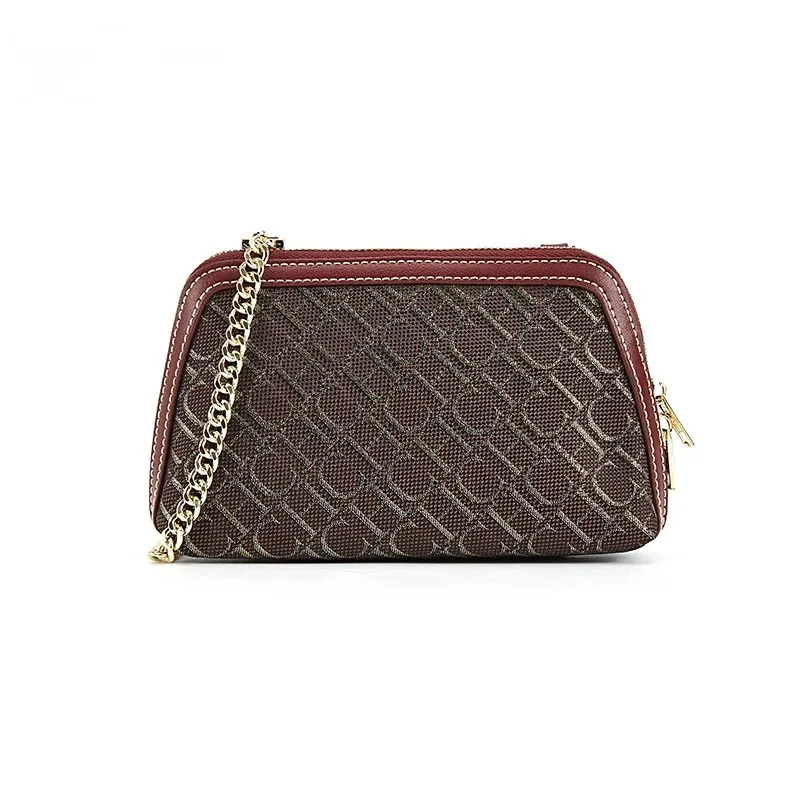 CH Chain Shoulder Bag Light Luxury Chain Suede Fashion Retro Crossbody Designer New Classic Crossbody Bag image 5