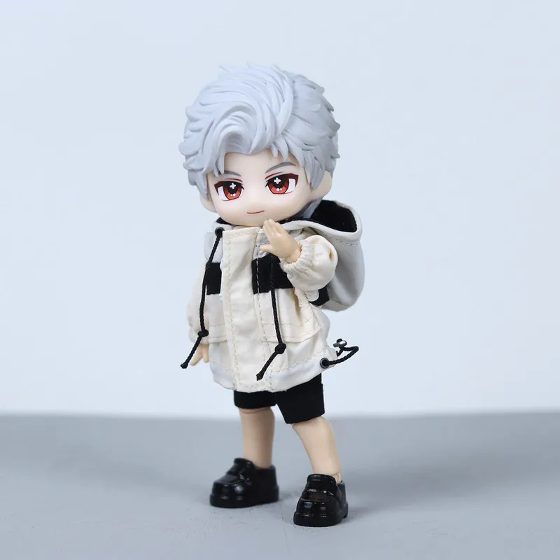 Genuine Ob11 Doll Love And Deepspace Gsc Kawaii Anime Action Figure Sylus Rafayel Aster Zayne Desktop Ornament Model Girls Gift