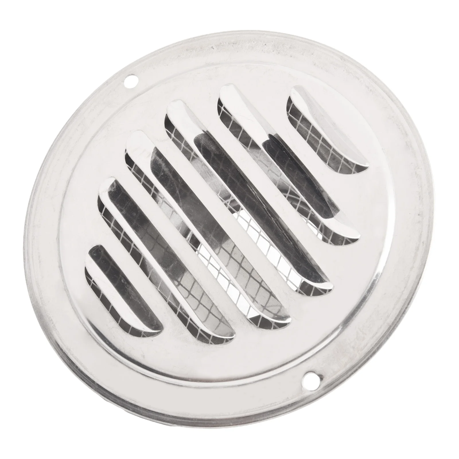 Мелкая сетка, воздуховод свежего воздуха, вентиляционная решетка, внешняя стена, круглая нержавеющая сталь, многоцелевое использование, способствует циркуляции воздуха